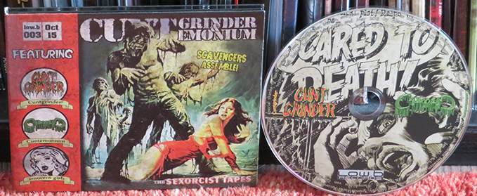 Cuntgrinder / Cuntemonium ‎– The Sexorcist Tapes