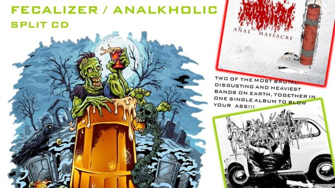 Analkholik & Fecalizer Split CD