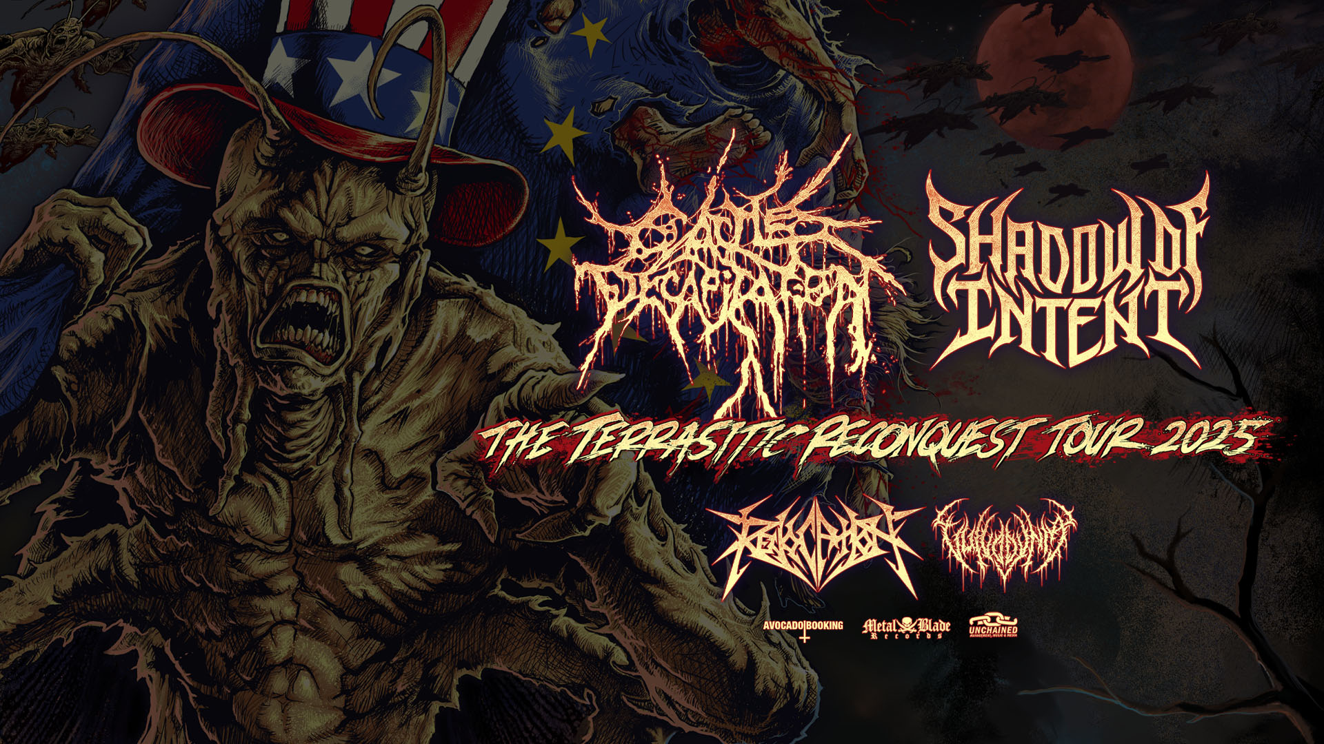 Cattle Decapitation, Shadow of Intent in Hamburg