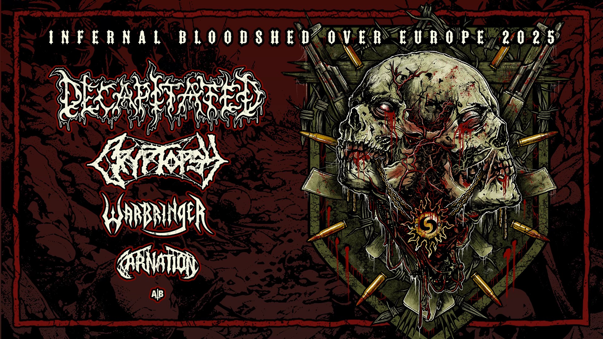 Decapitated im Logo Hamburg